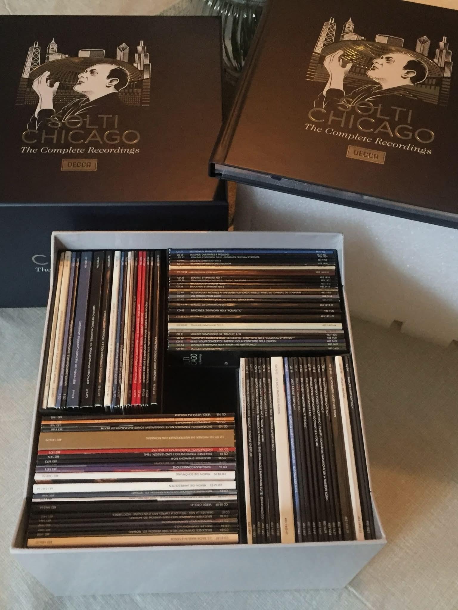 Rare Solti Chicago box sets for sale via auction house