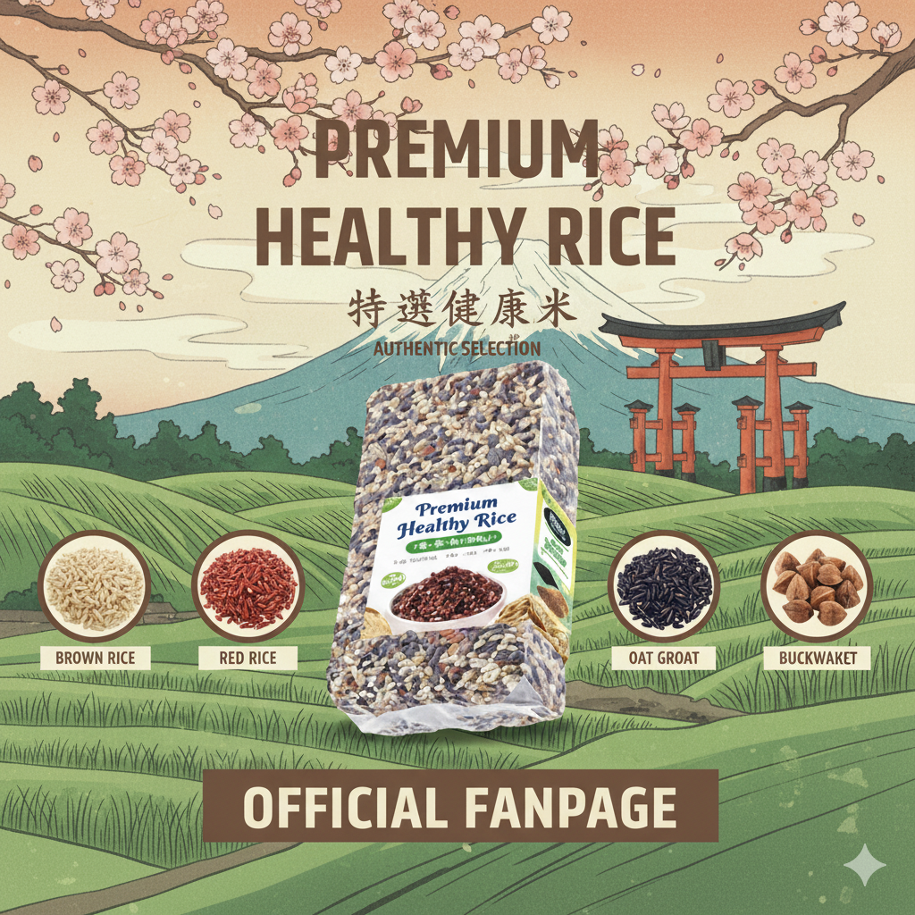Japan's Premium Healthy Rice