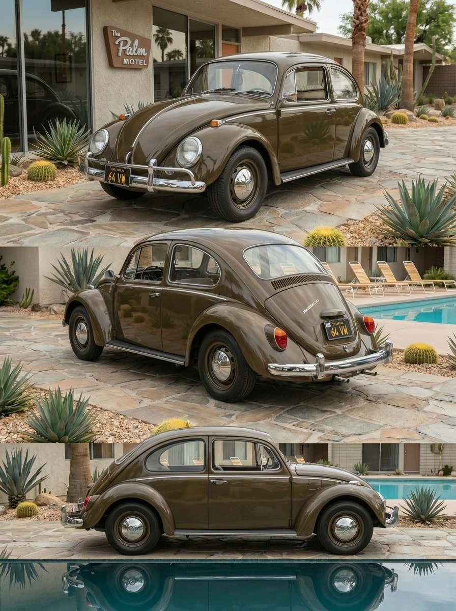 Bandai 1/20 VW Beetle Fire Bug kit