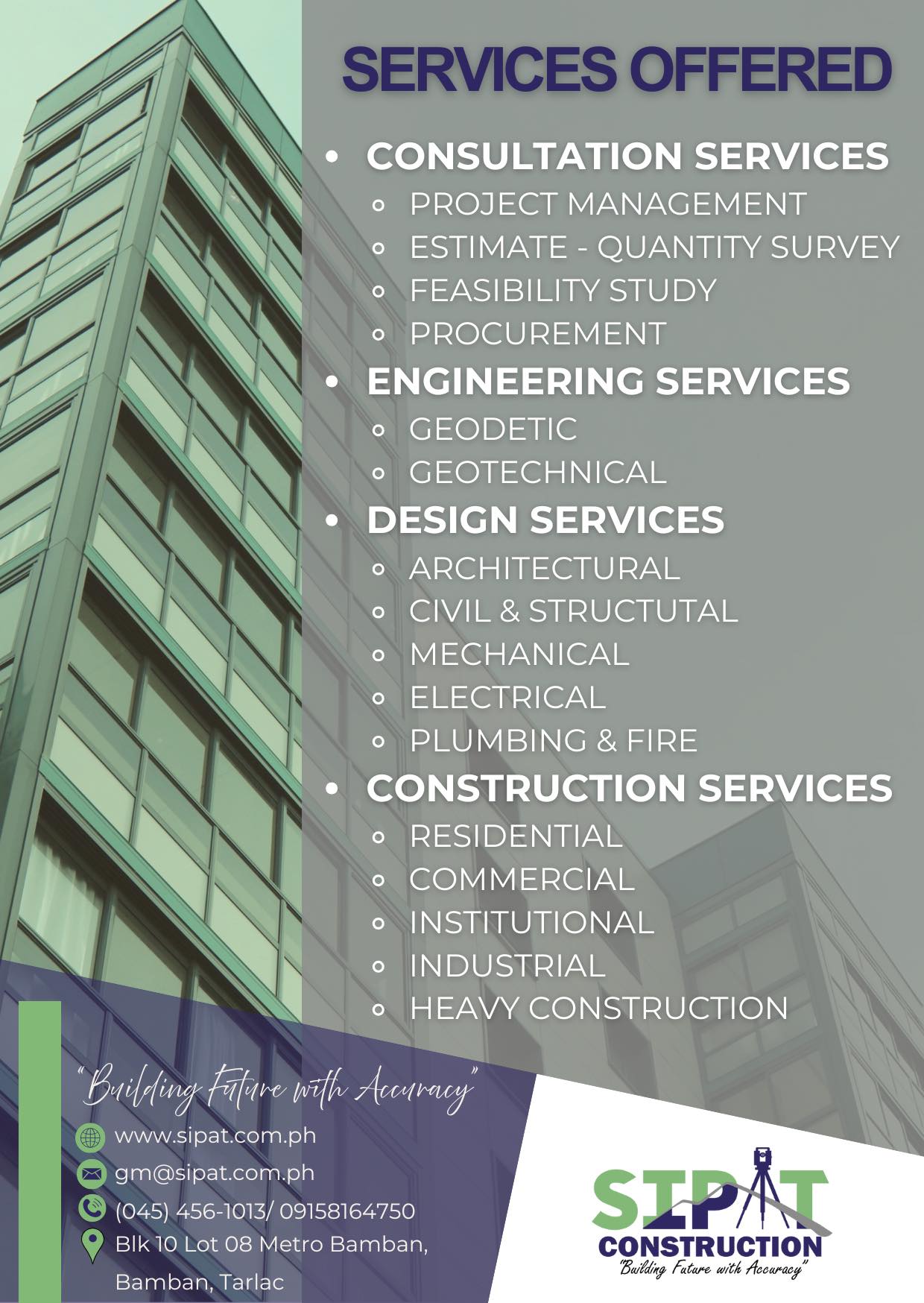SIPAT Construction | Bamban