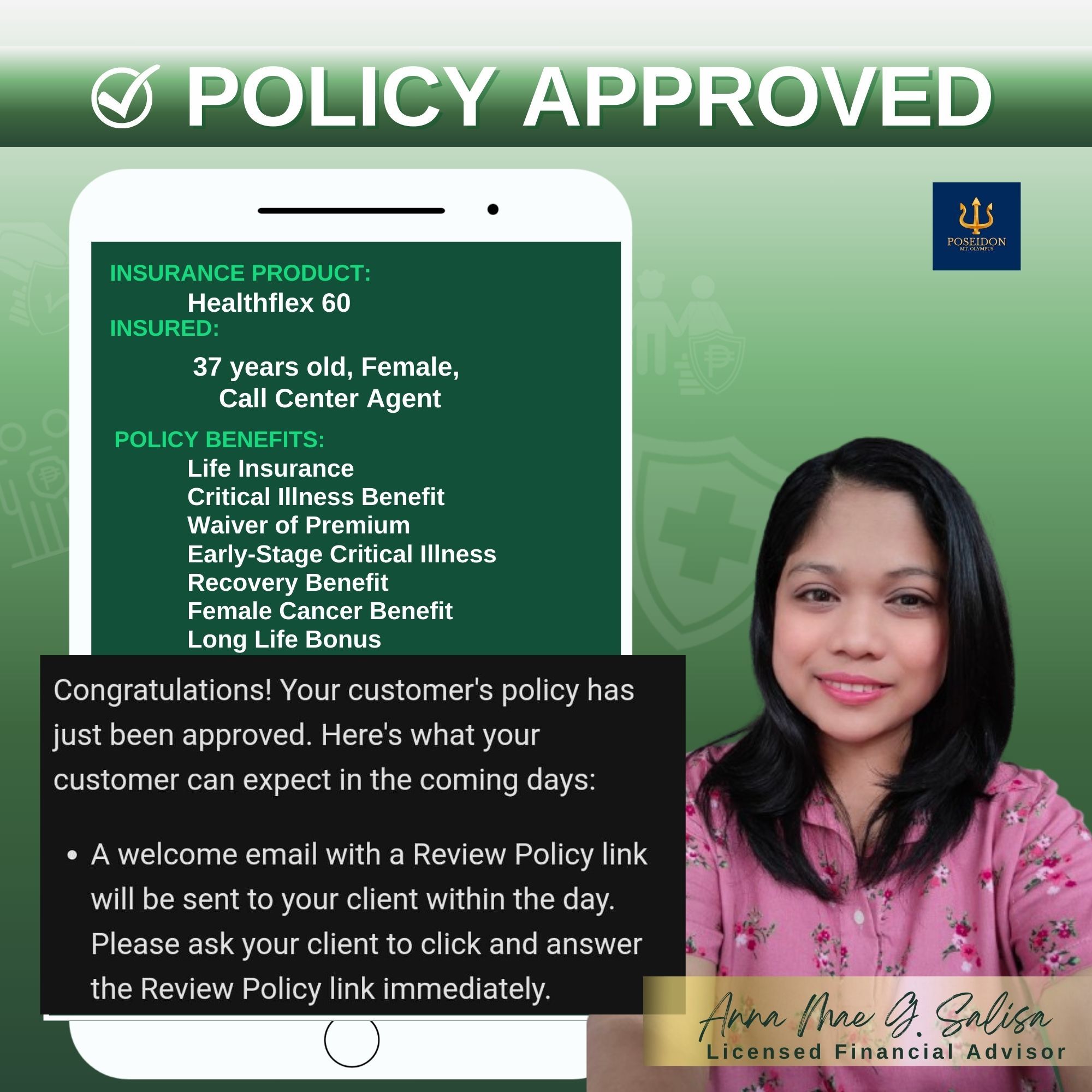 Securing Lives & Futures by Anna Mae Salisa | Makati
