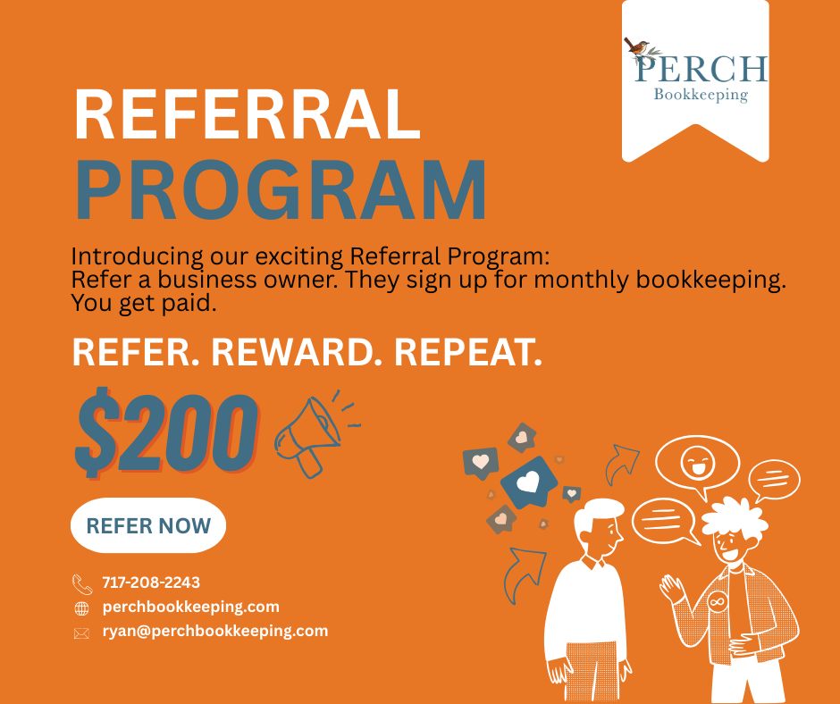 Perch Bookkeeping | Lancaster PA