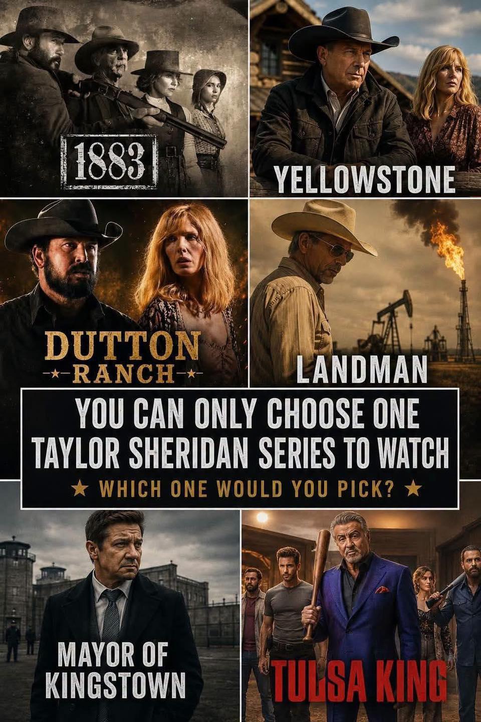 Most people know Taylor Sheridan as the creator of 