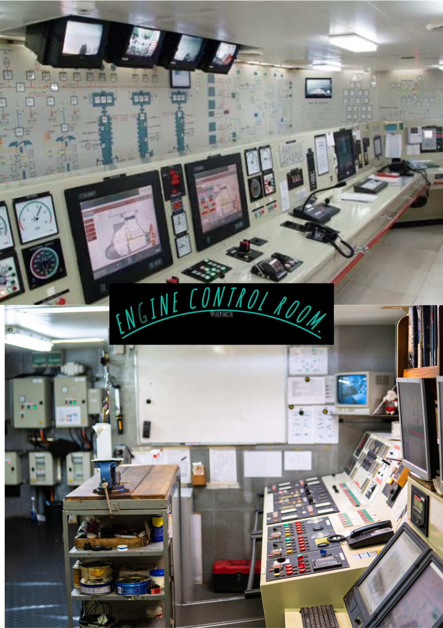 Chief engineers | ECR on ships stands for Engine Control Room | Facebook