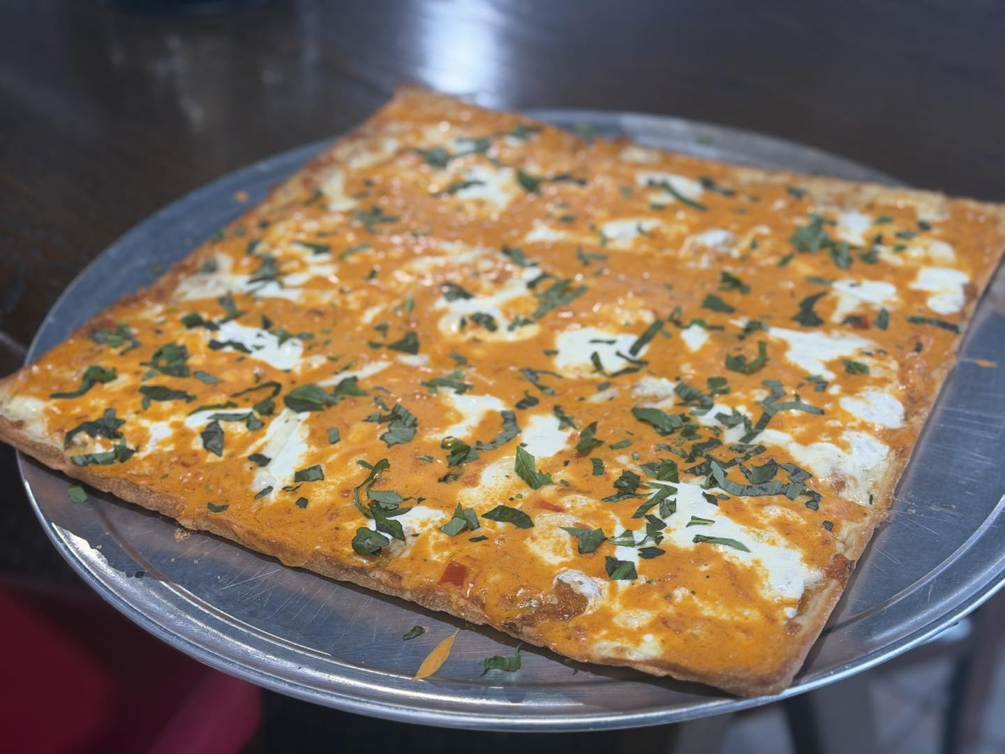 STR - Grandpa doesn’t mess around. 🍕 House-made vodka sauce, fresh ...