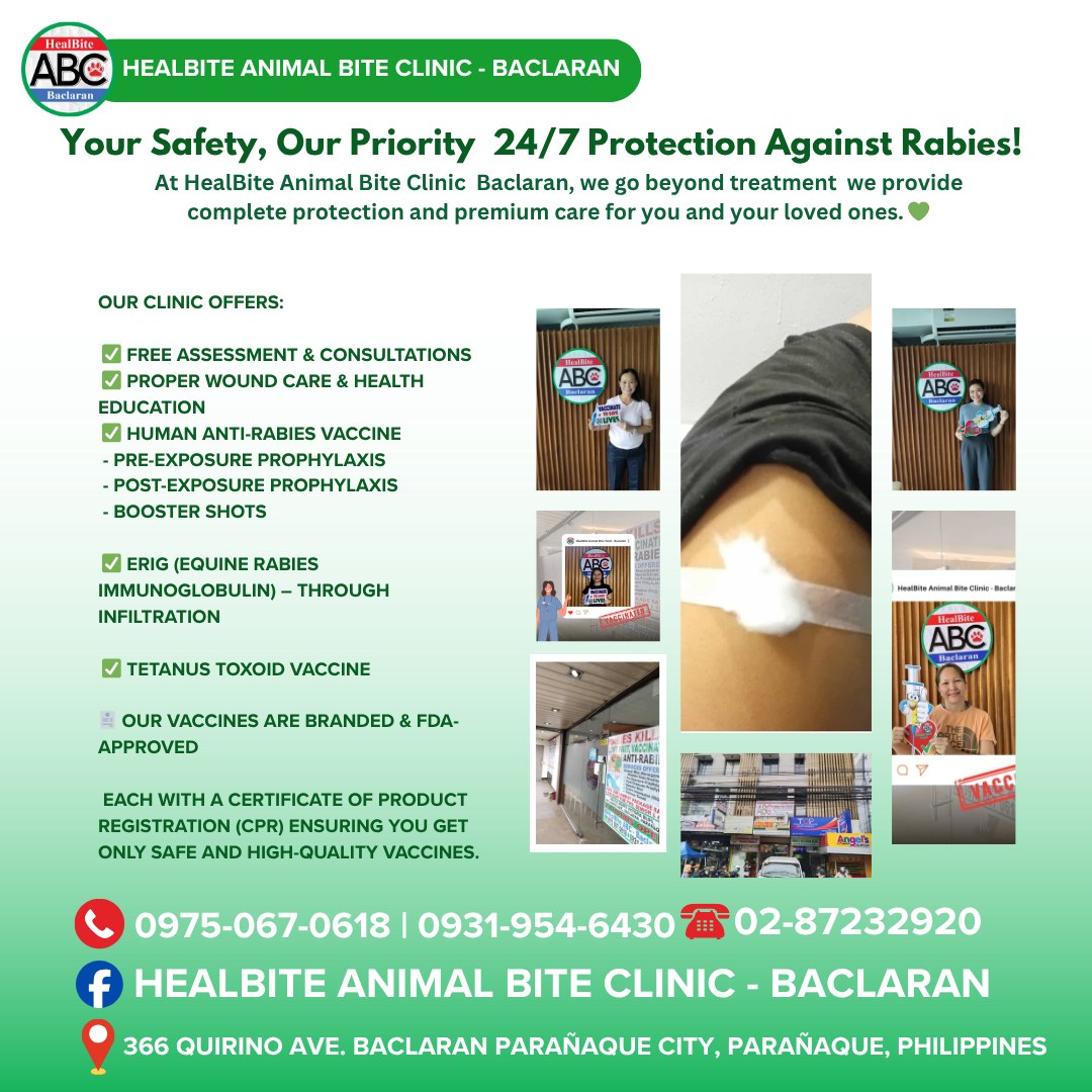 HealBite Animal Bite Clinic - Baclaran | Parañaque