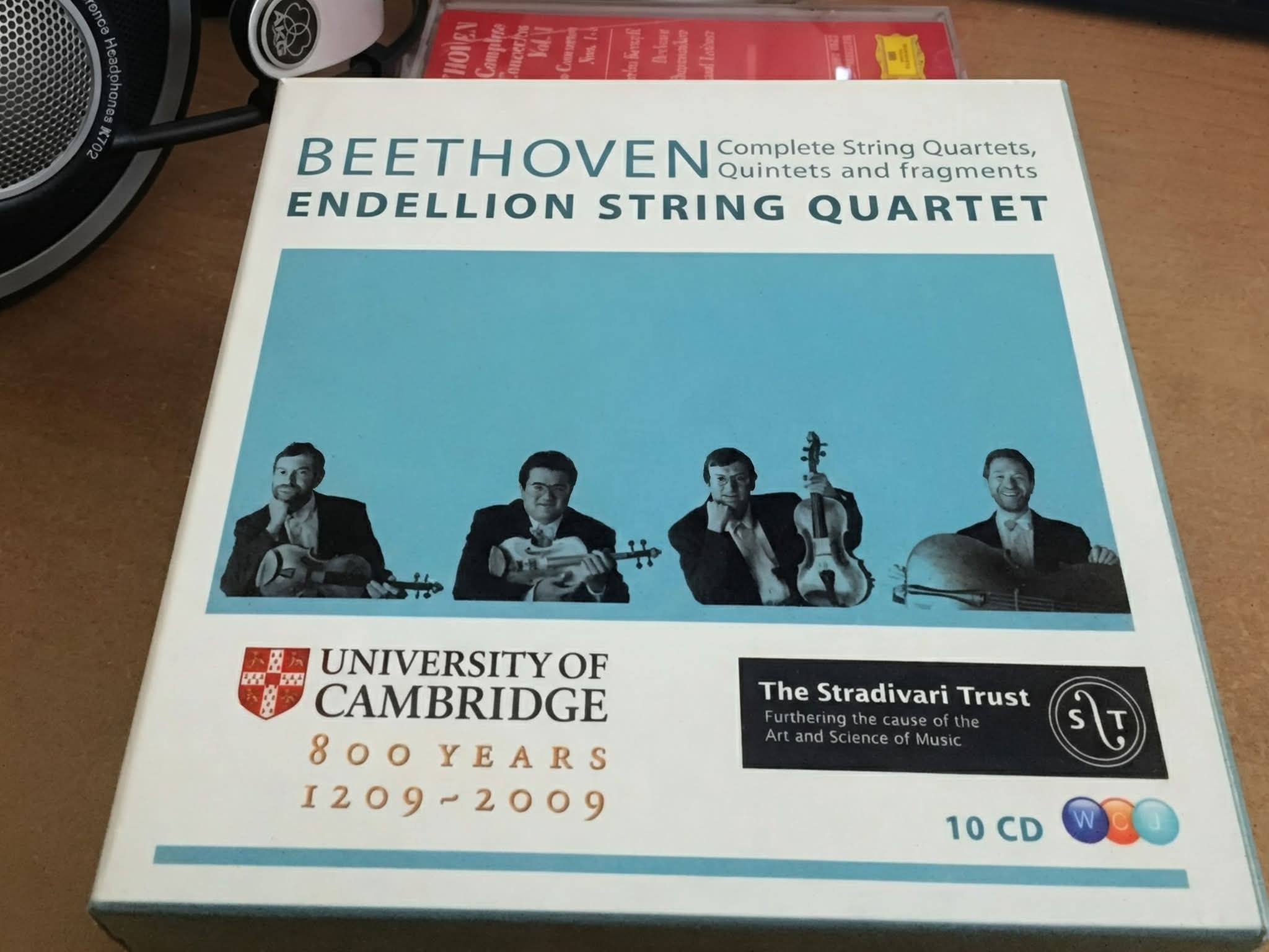 On the turntable Quatuor Ébène–Beethoven Around the World (2020