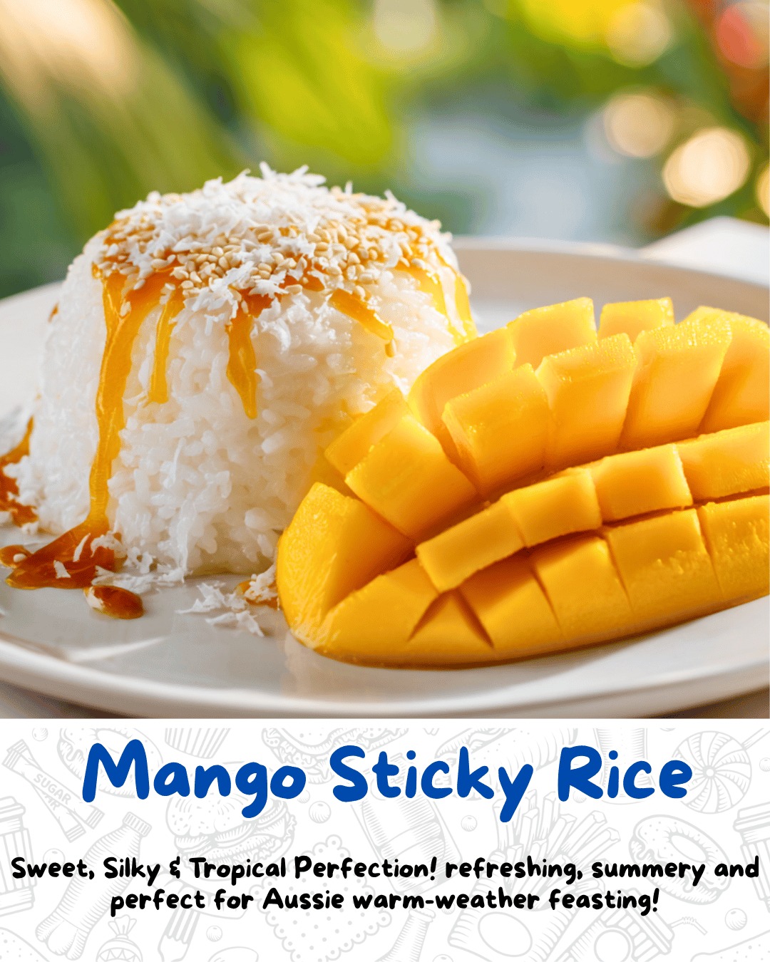 This Mango Sticky Rice is soft,... - Easy Aussie Recipes | Facebook
