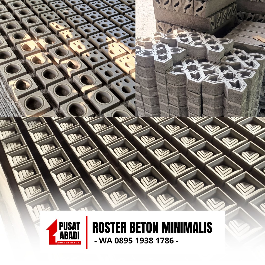 Pusat Roster Beton Minimalis 20x20 di Mojokerto | Mojokerto