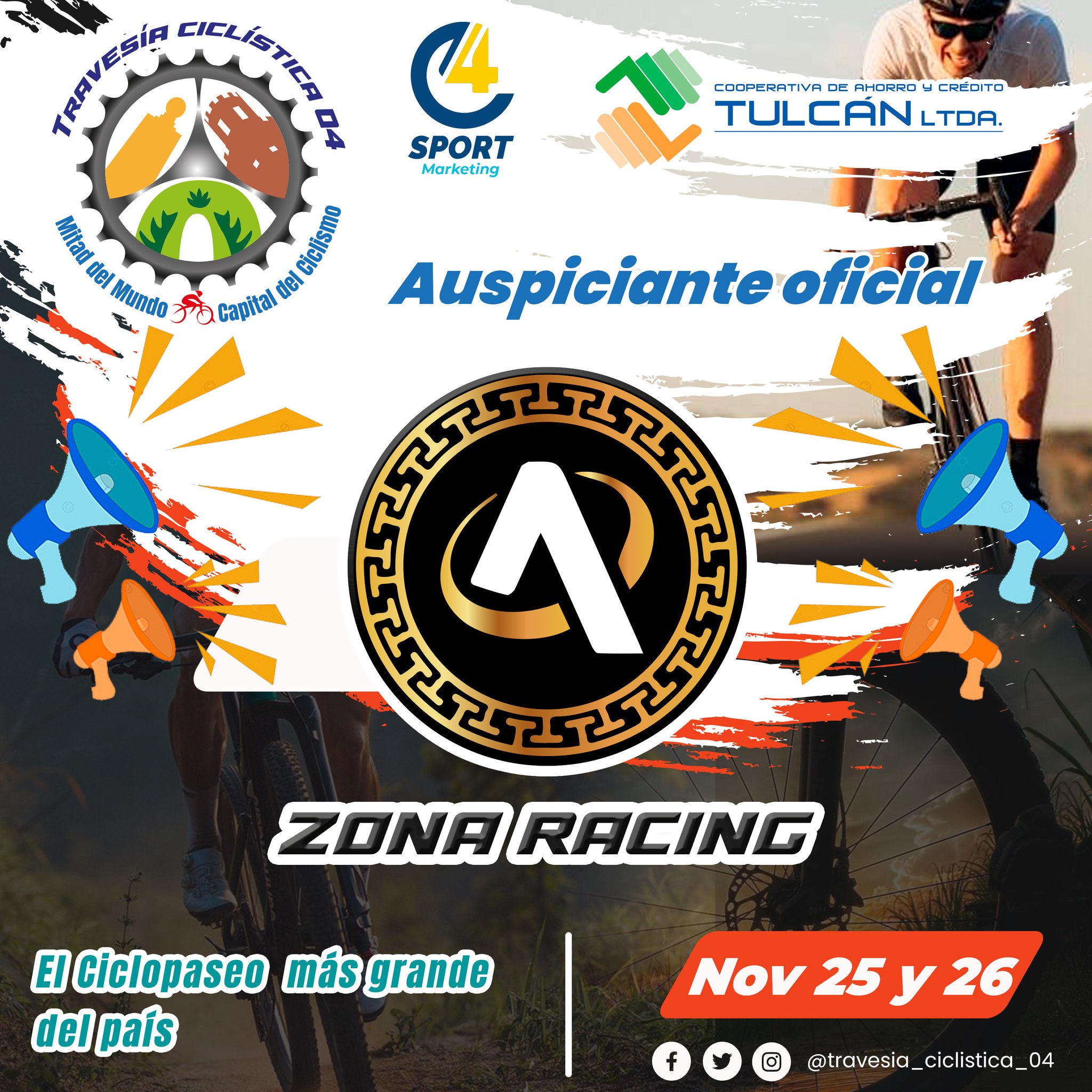 Bienvenidos Zona Racing como auspiciante oficial de Travesía Ciclística ...