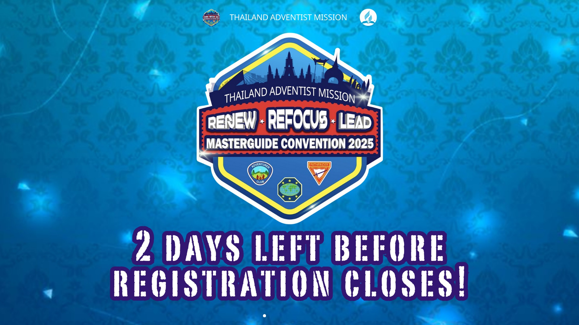 TAM - 2 Days Left! Time is running out! There are only 2 days left to ...