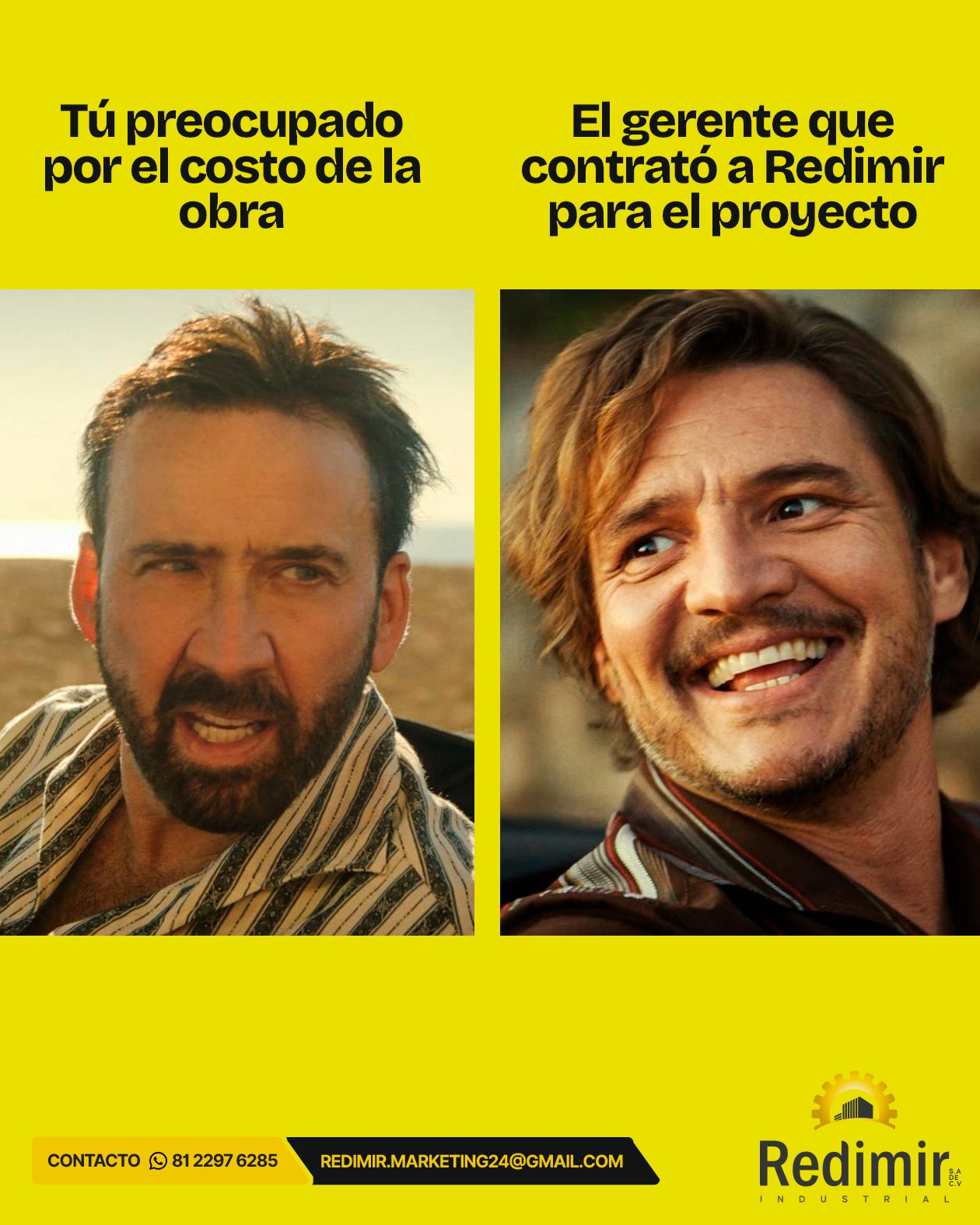 Redimir - 😁😅😅 ¡Contrata con nosotros! #constructora... | Facebook