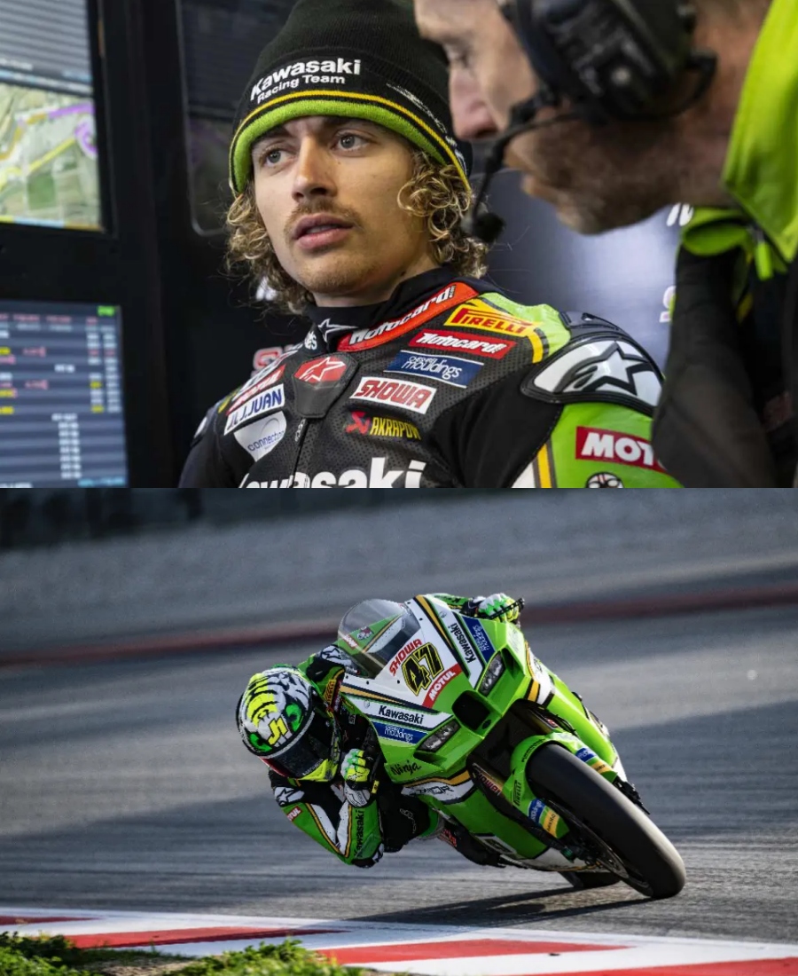 BACK IN BUSINESS 💥 Axel Bassani proves that Bimota by Kawasaki