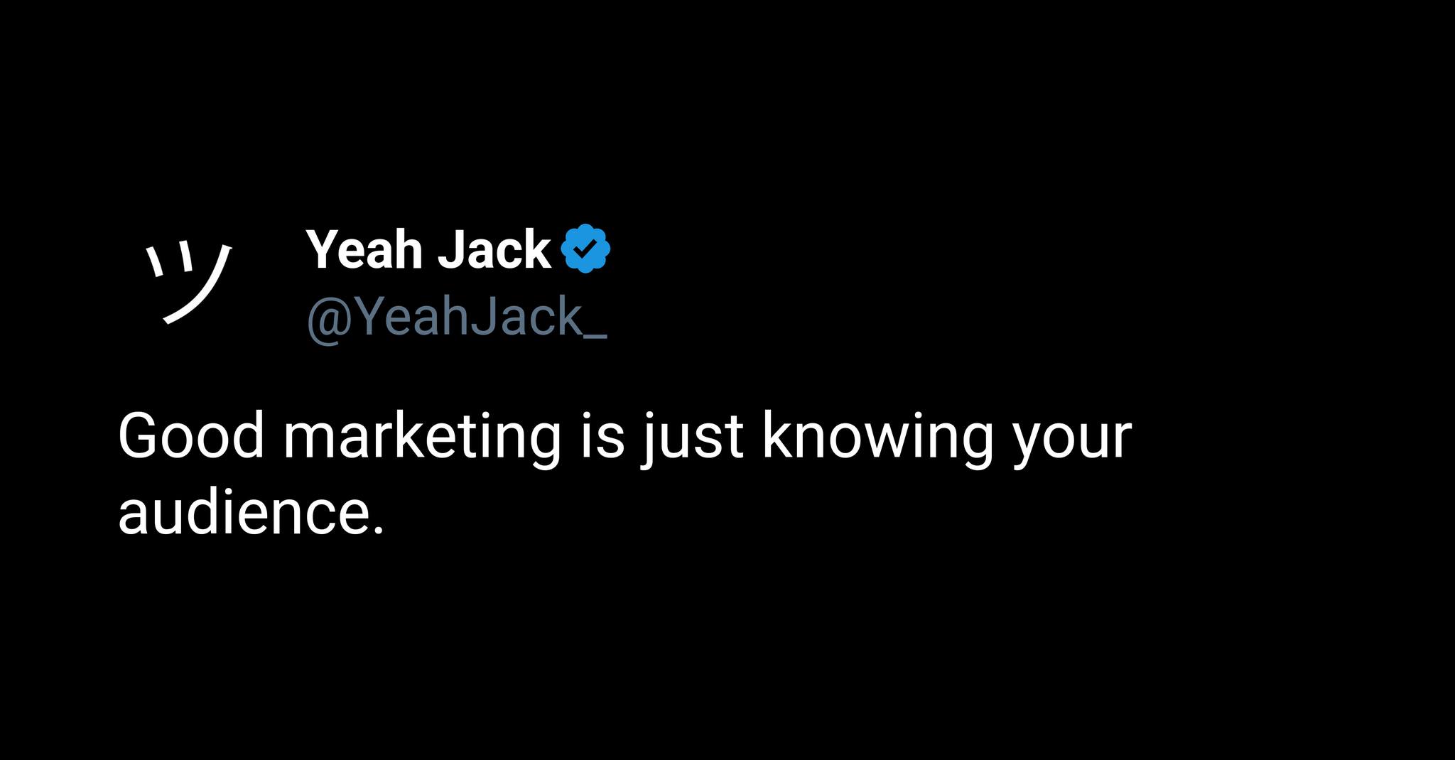 Yeah Jack