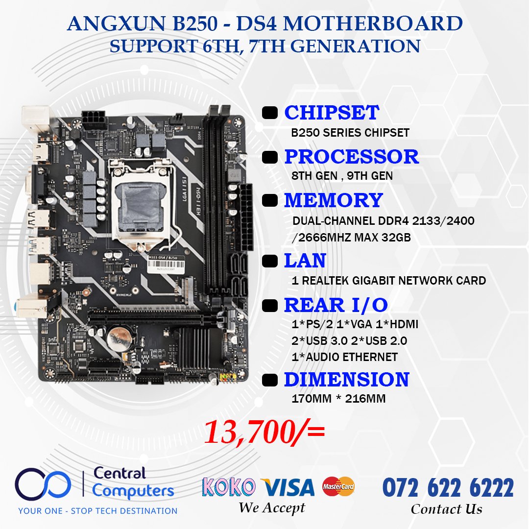 ANGXUN B85 | B250 | H310 | H610 MOTHERBOARD ✓ANGXUN B85