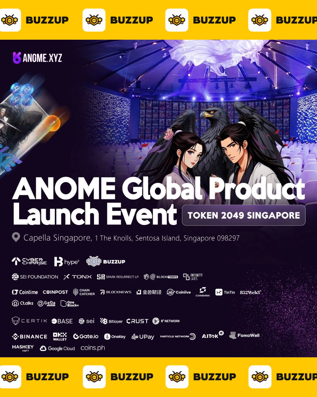 BuzzUp PH - 🐝 BuzzUp is proud to be a Co-Host of the ANOME... | Facebook