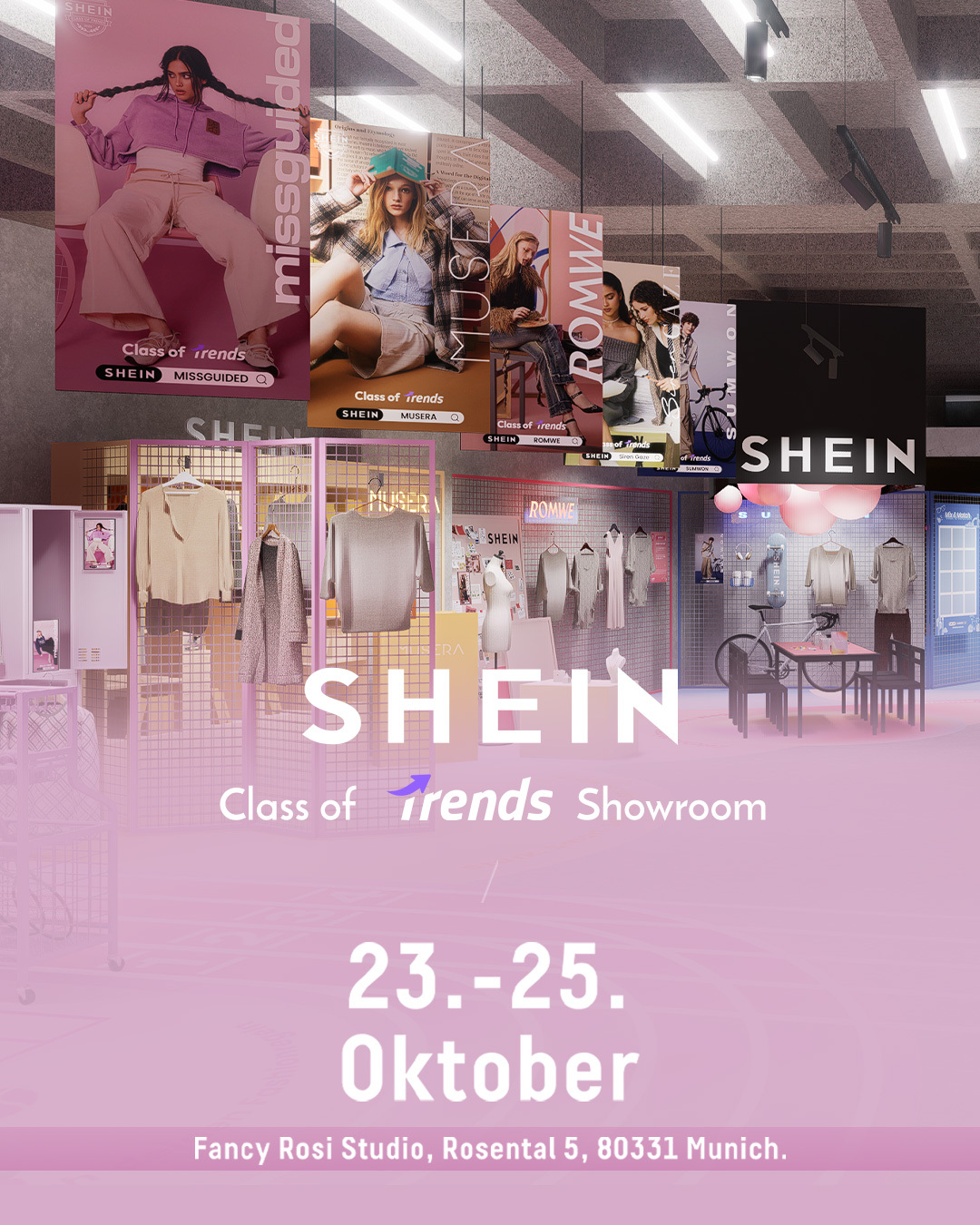 SHEIN - München, mach dich bereit! ⚡ SHEIN’s Class of Trends Showroom ...