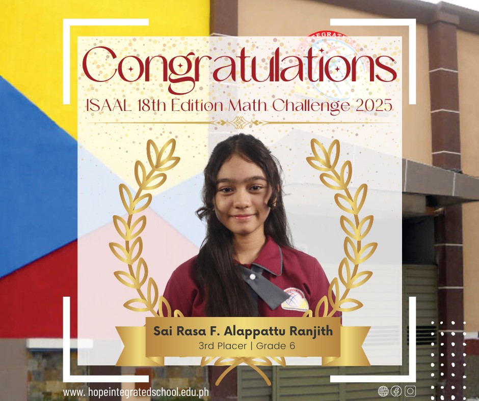 Hope - 🎉 Congratulations, Sai Rasa F. Alappattu Ranjith! 🎉 Your ...
