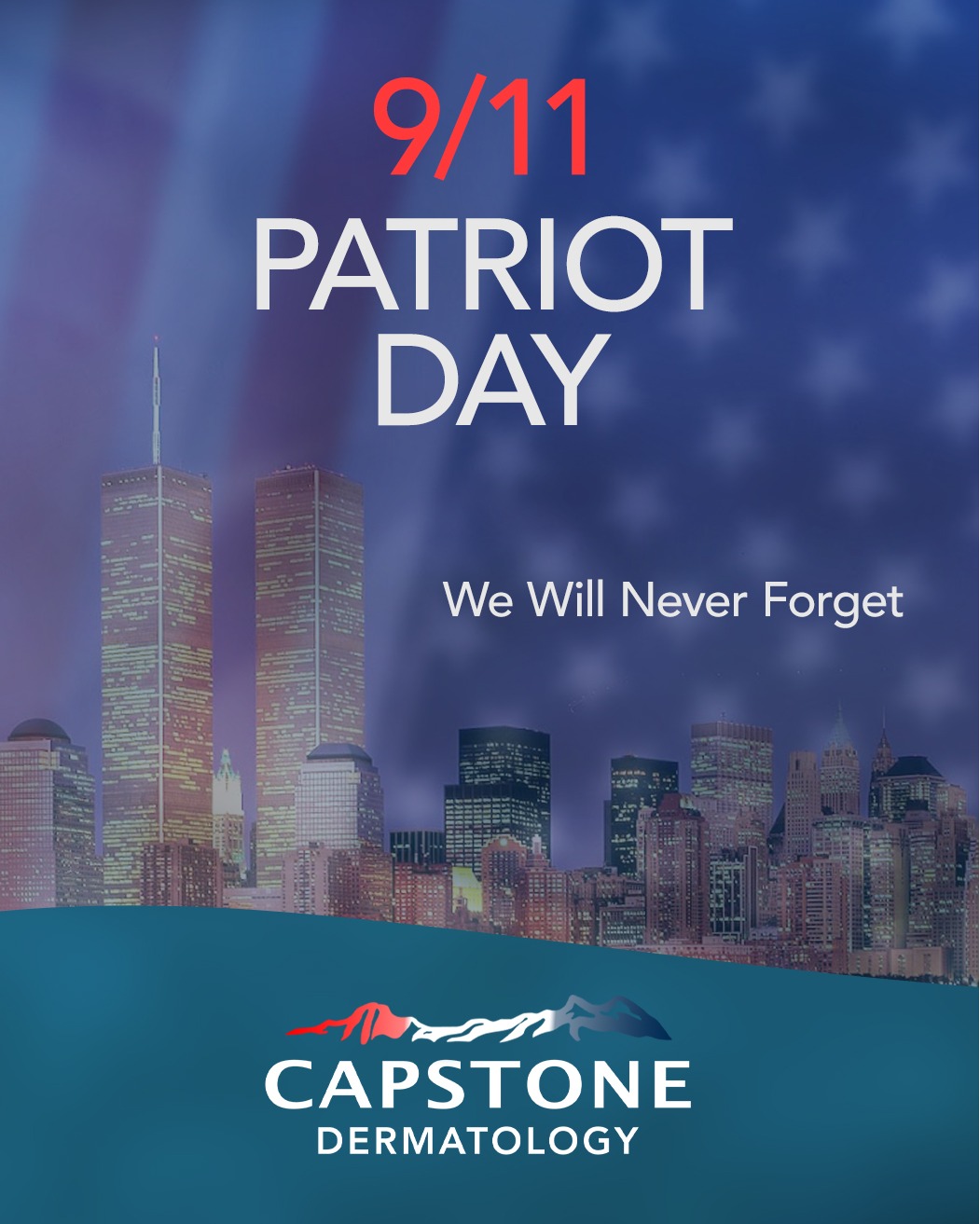 Capstone - We pause today to remember and honor the lives lost on ...