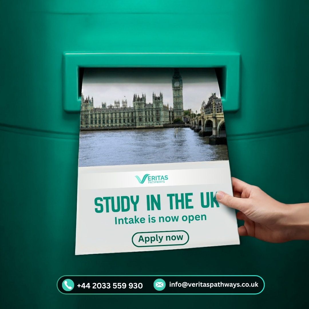 Veritas - 🎓 Study in the UK — New Intake Now Open! Begin your academic ...