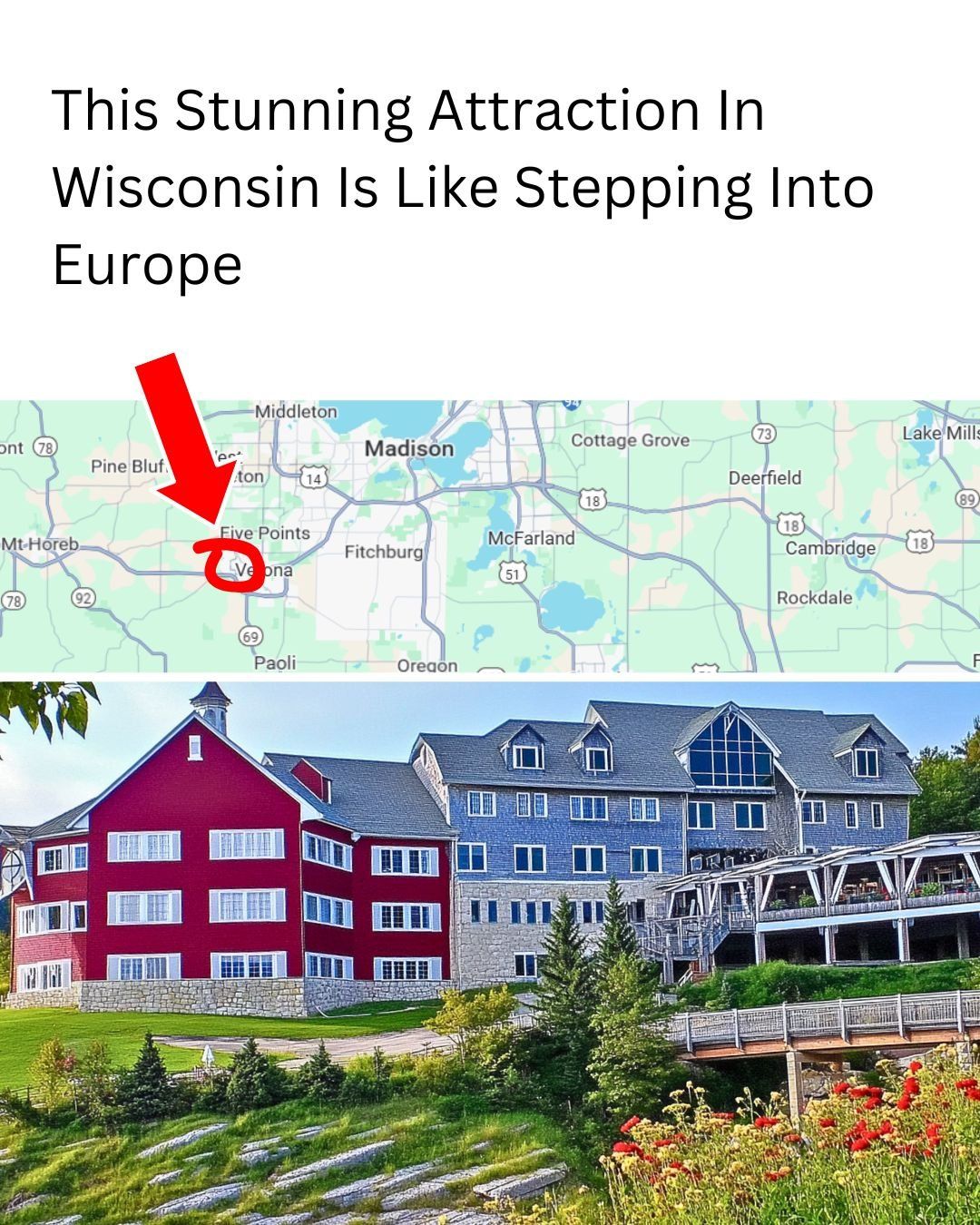 Wisconsin - Visiting this attraction feels just like being in Europe ...
