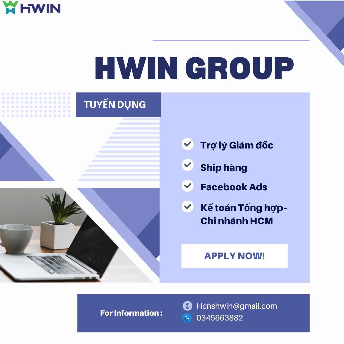 Hwin Tuyển Dụng