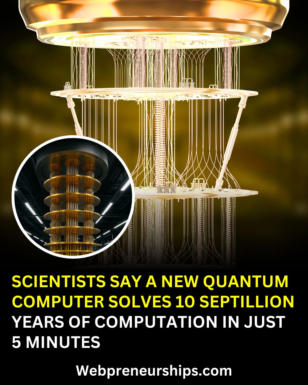 Webpreneurships - A new quantum computer just did something so extreme ...