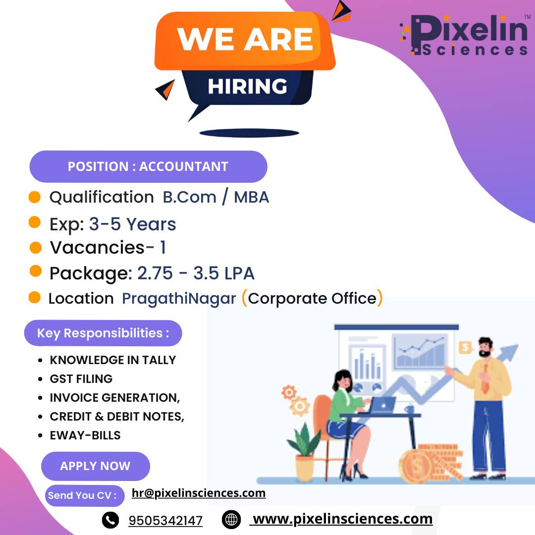 Pixelin Sciences Pvt Ltd | Hyderabad
