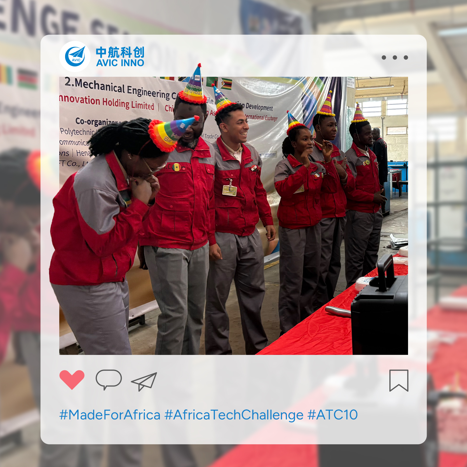AVIC INNO - #MadeForAfrica #ATC #LetsCelebrate 🥳 During... | Facebook
