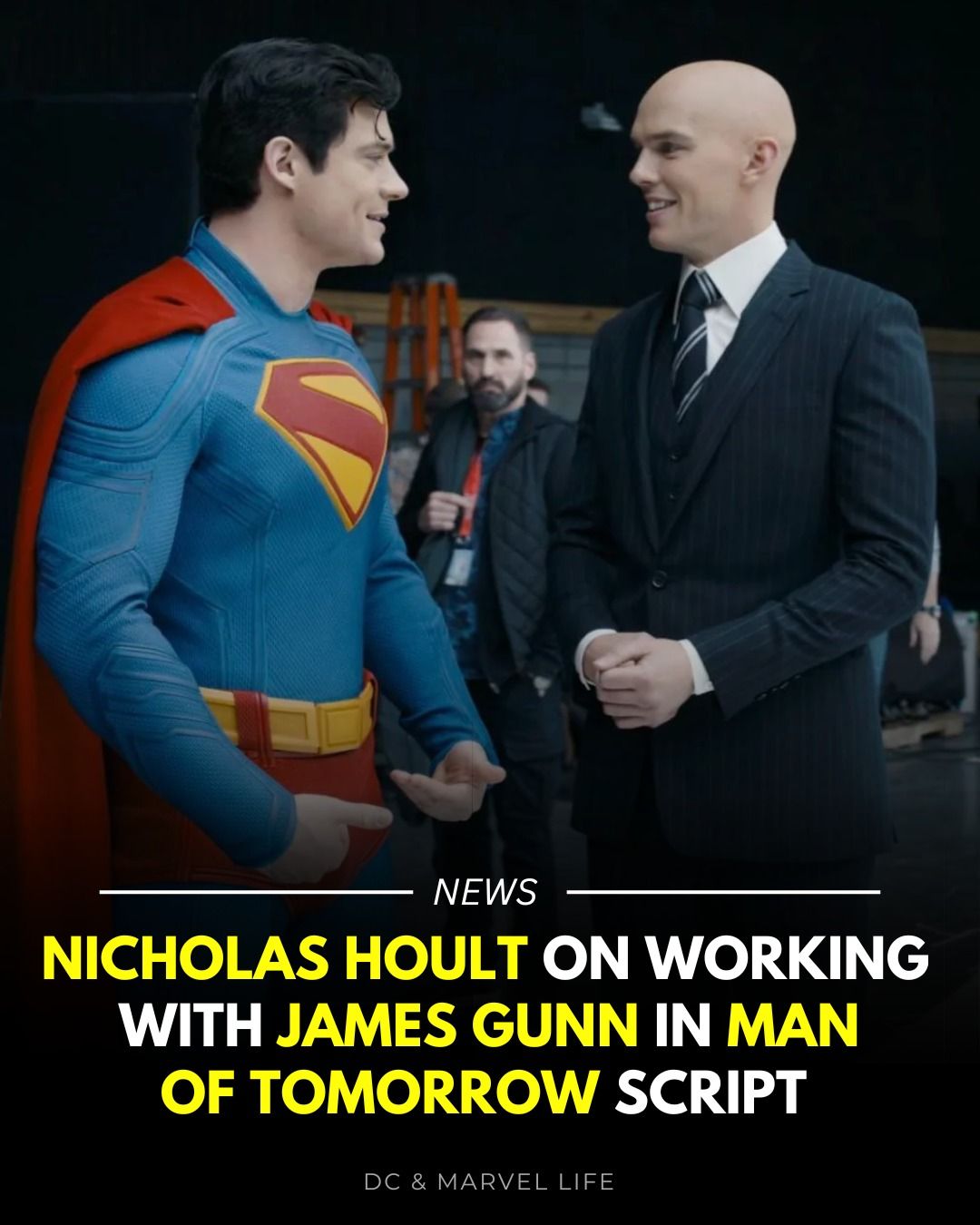 DC - 🚨Nicholas Hoult talks working with James Gunn and if he’s read the ...