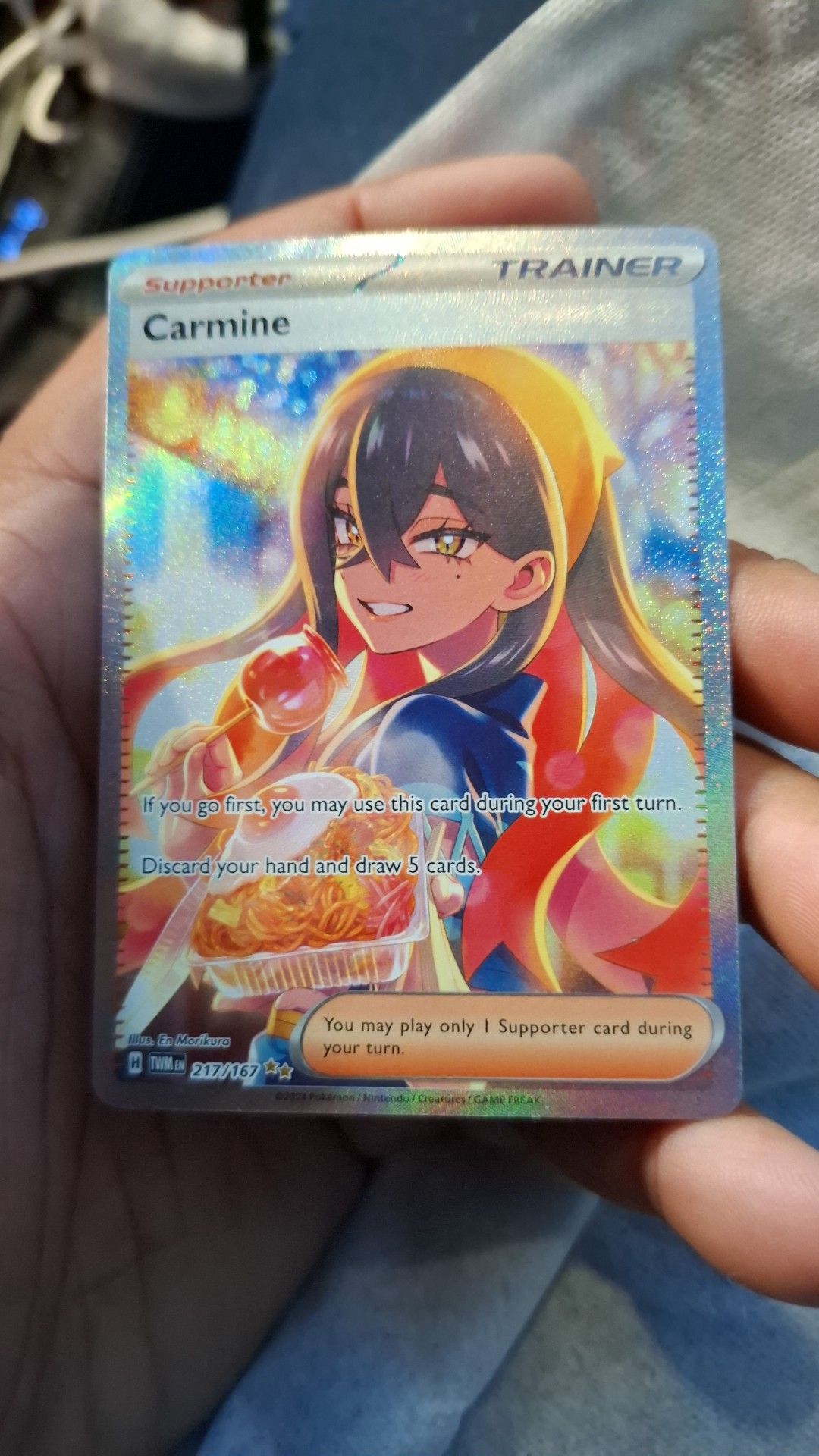 carmine pokemon card SV06: Twilight Masquerade The item available is listed in the Title Carmine - 145/167 145 -