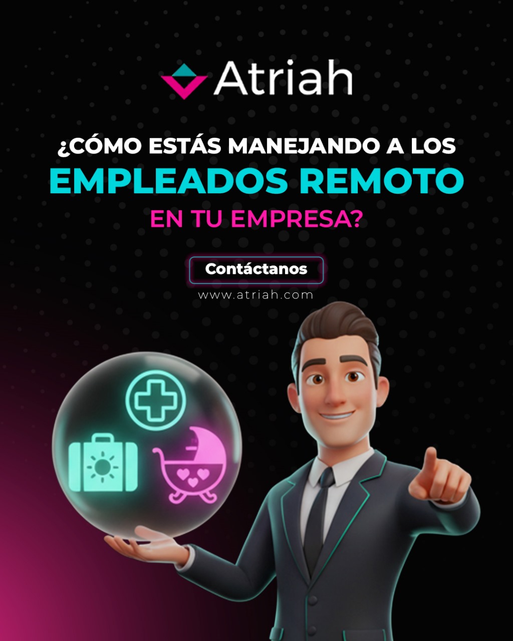 Atriah - El trabajo remoto llegó para quedarse 💻 Pero... ¿estás ...