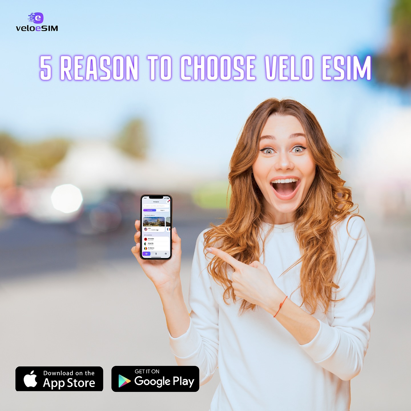 Velo ESIM - ☝🏻🔍Here is 5 reasons to choose VELO ESIM ... | Facebook