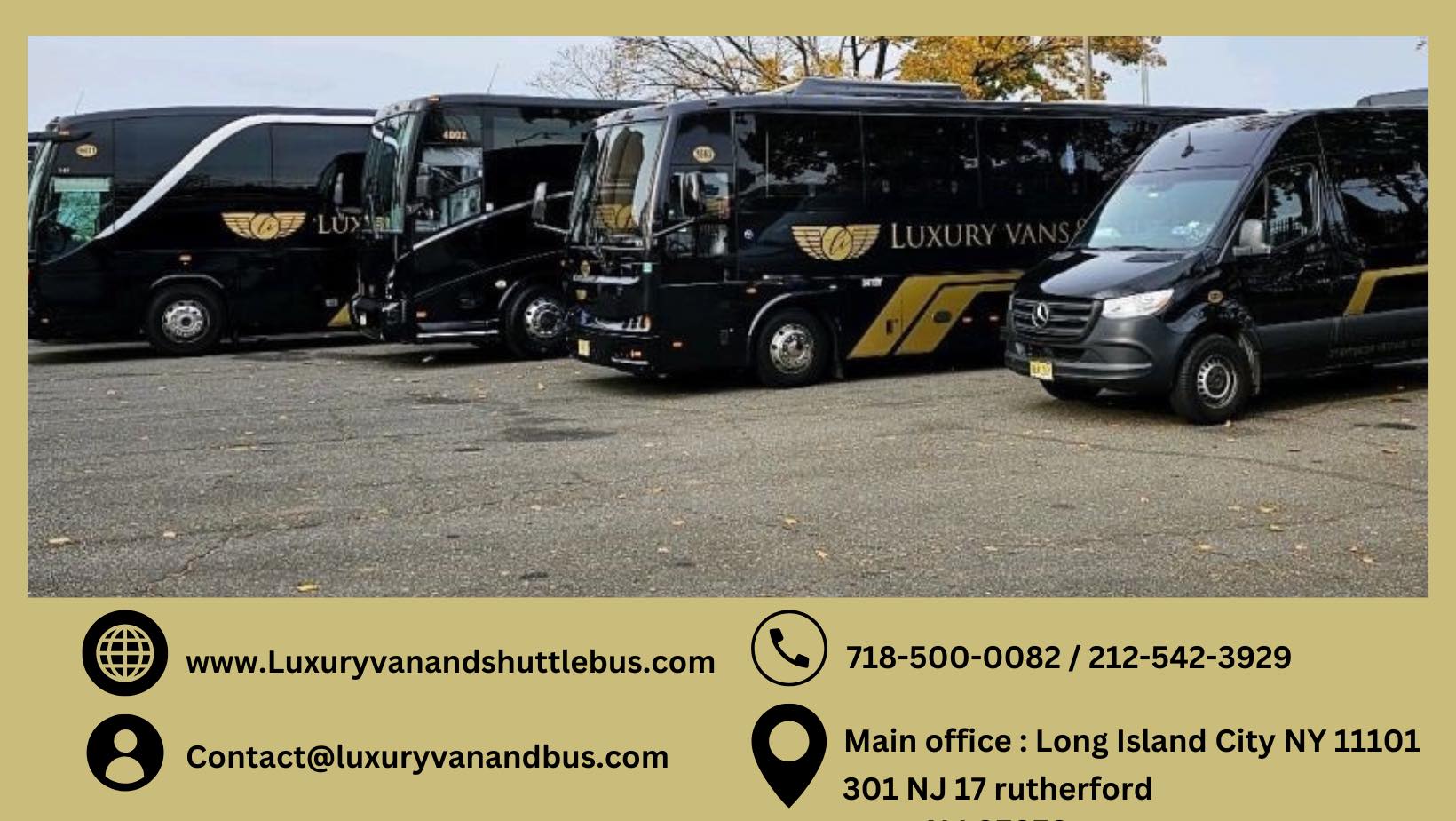 Luxury Vans And Shuttle bus | New York NY - Luxury Private Shuttle Company