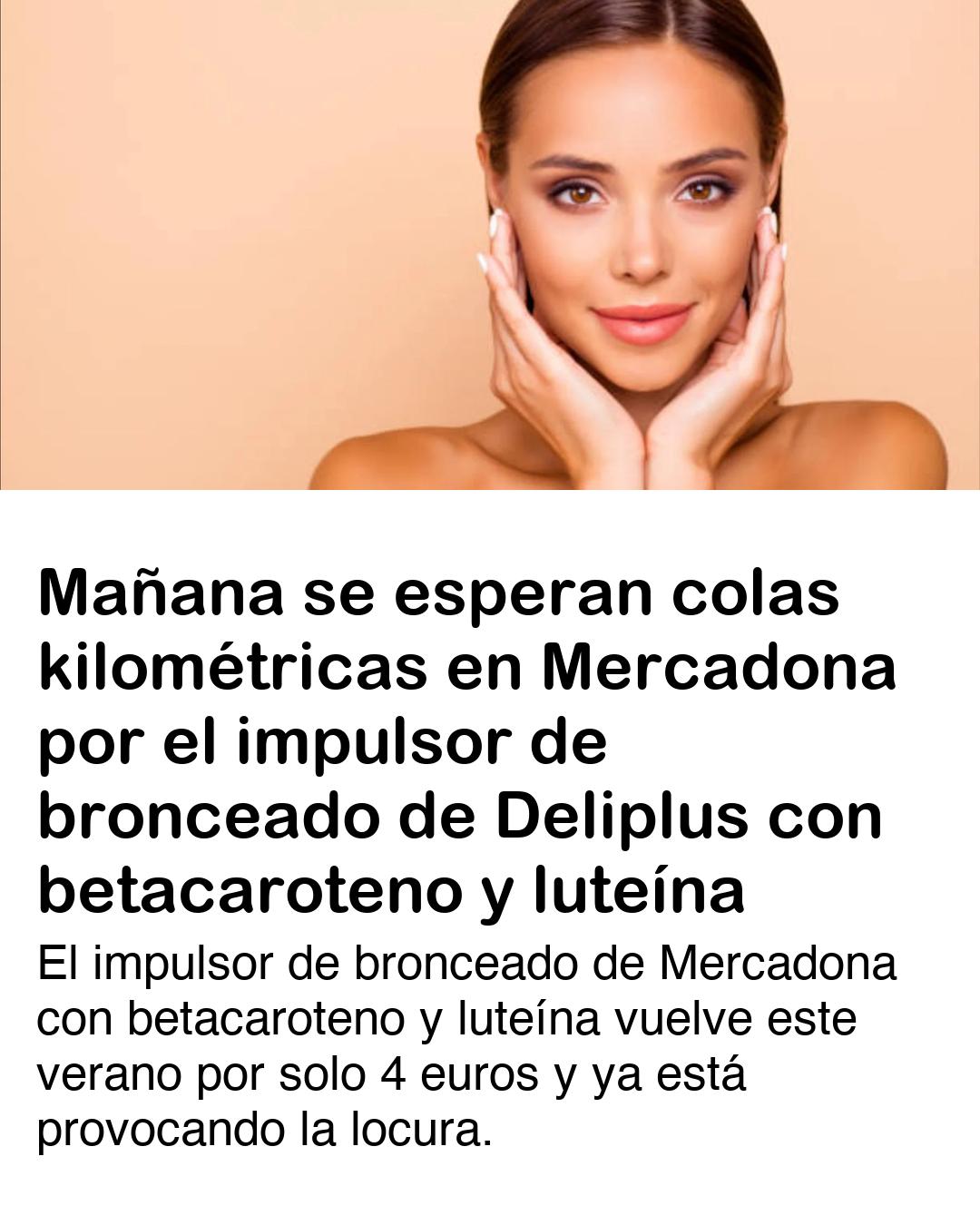 mercadona l carnitina vuelve a tener uno de esos productos de verano que cada año generan curiosidad: las cápsulas impulsoras del bronceado de Deliplus. Cuestan unos 4 euros y vuelven a llamar la atención Size:120 Tabs what needles are used Top ventas