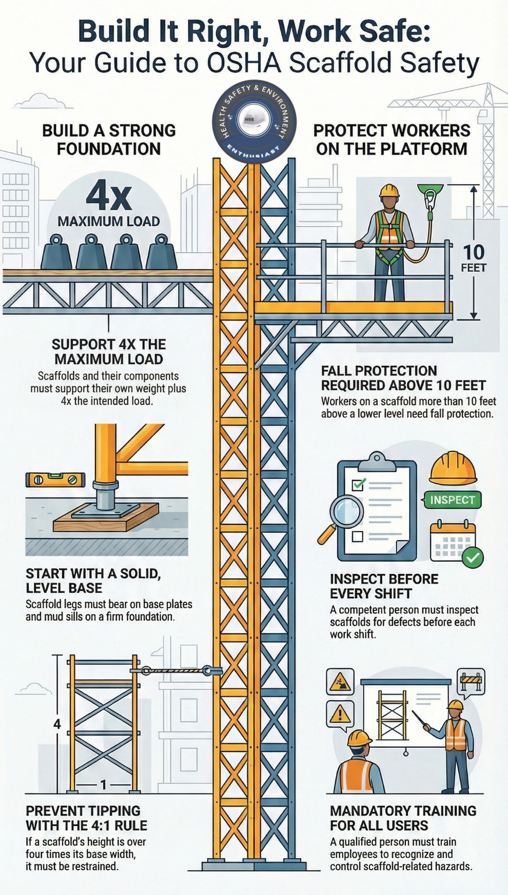 Health - Build it right so that you can work safe... Scaffold safety ...