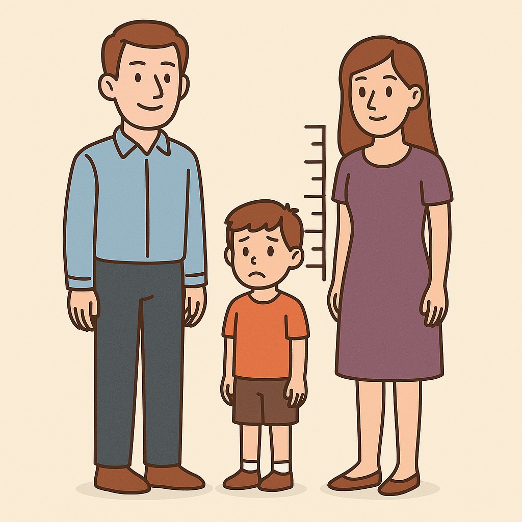 王律婷醫師 - #為什麼我家的小孩長不高 🌱【為什麼我家孩子長得不高？先來認識「身高的基因密碼」】 你可能常聽人說「身高是遺傳的」，但這到底是 ...