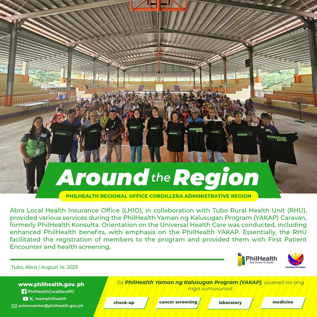 PhilHealth - #AroundTheRegion Abra Local Health Insurance Office (LHIO ...