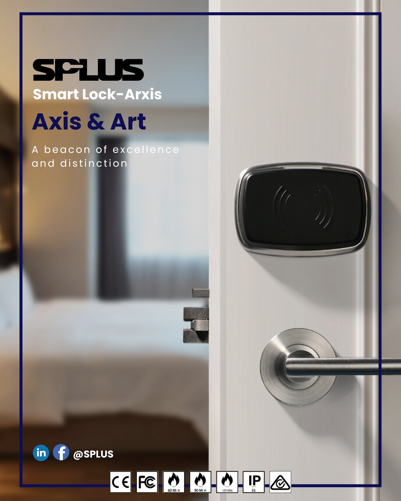 SPLUS - Meet #SPLUS - Arxis. 📌 The hotel #doorlock you know as SP-104 ...