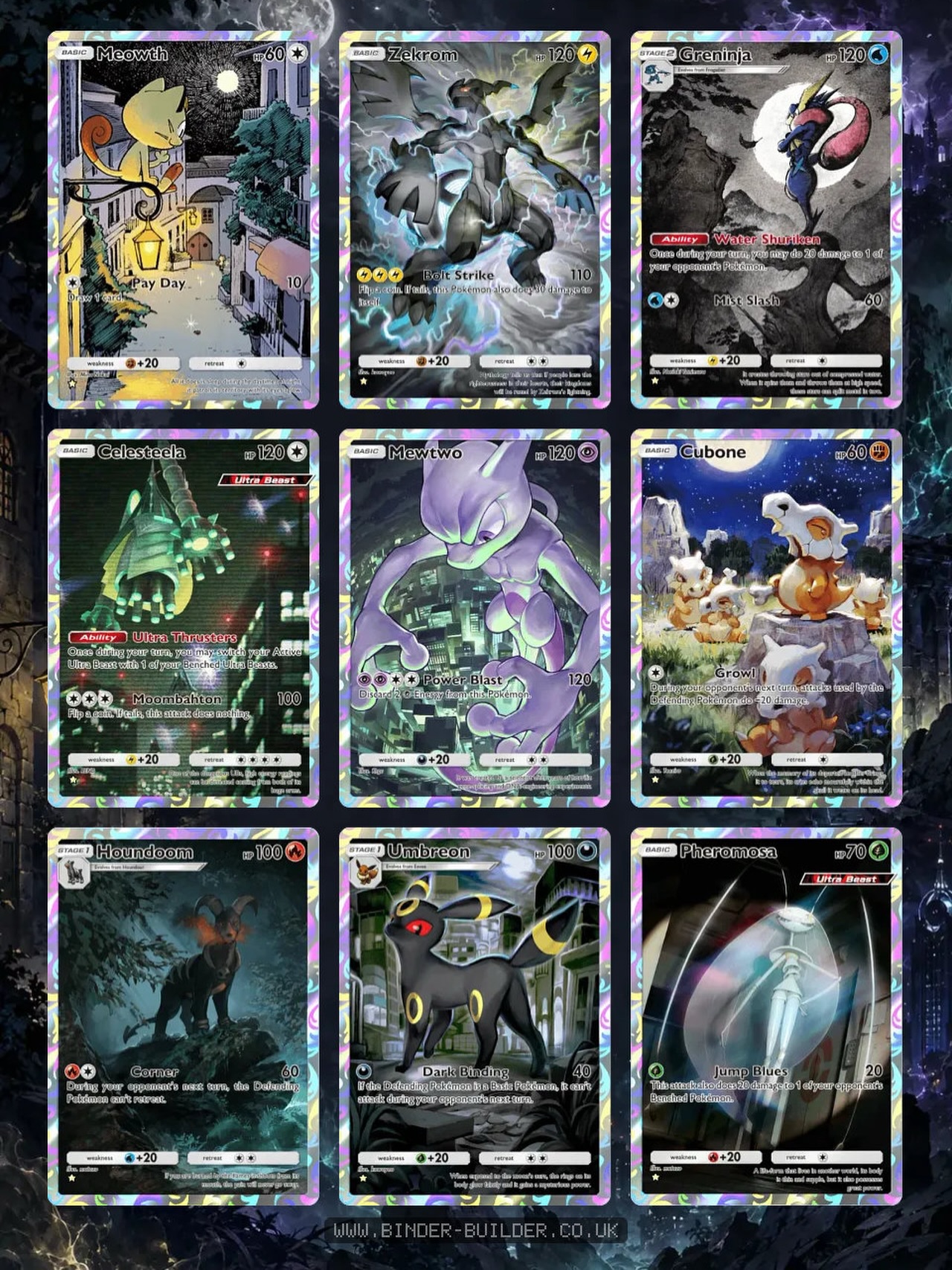 horizontal pokemon cards Fusion Strike TCG Random Assortment Bundle These Raikou and Entei full