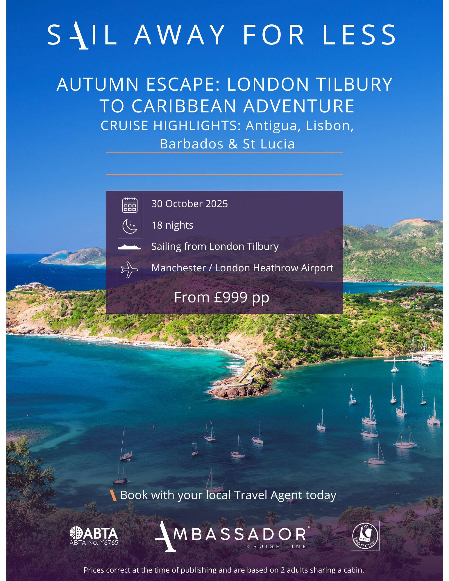 Explorer - 🌴 £999 for 18 NIGHTS in the CARIBBEAN! 🌴 YES… you read that ...