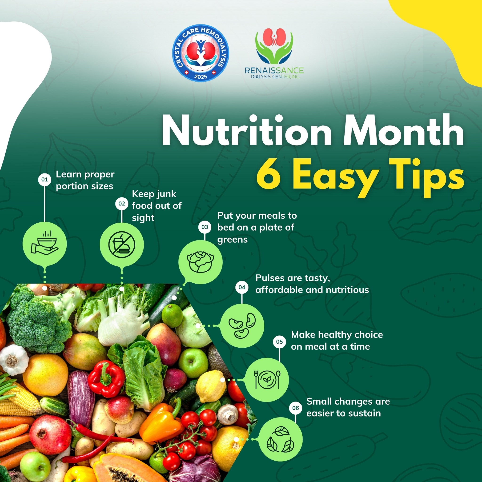 Crystal - Nutrition Month Tip! Eating well doesn't have to be hard ...