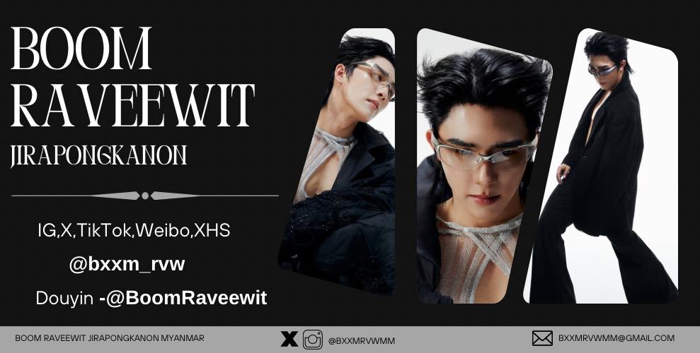 Boom Raveewit Jirapongkanon Myanmar Fanpage (@61575824388000