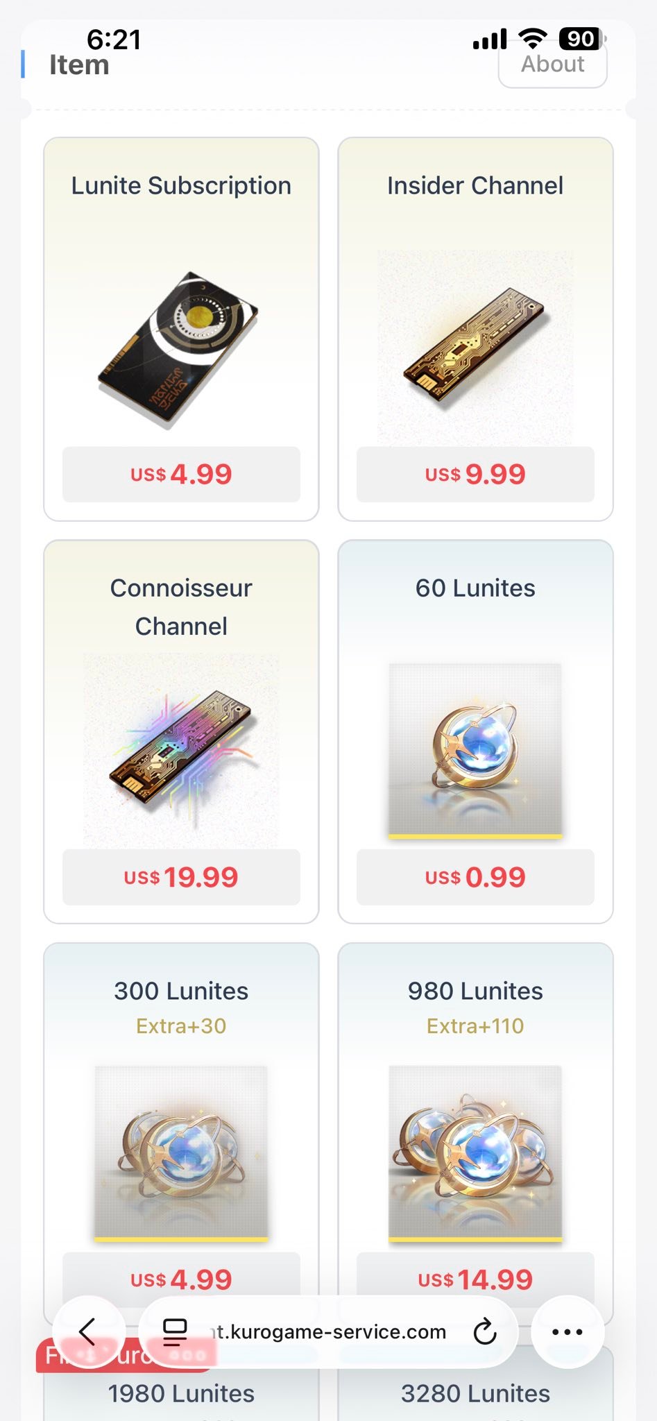 wuwa top up