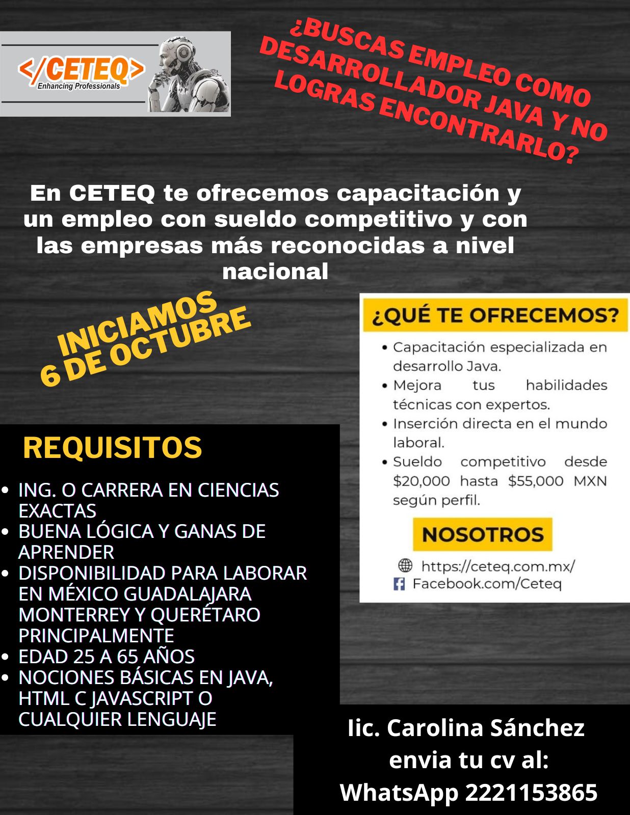 Bolsa de Desarrolladores & Programadores Mexico | Facebook