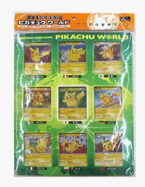 Pikachu World Collection promo from Japan 2010