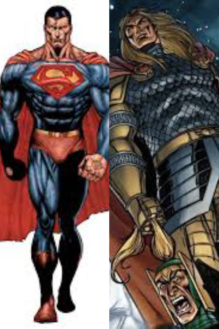 DANGEROUS ENCOUNTER | Rune King Thor Vs Cosmic Armour Superman | Facebook