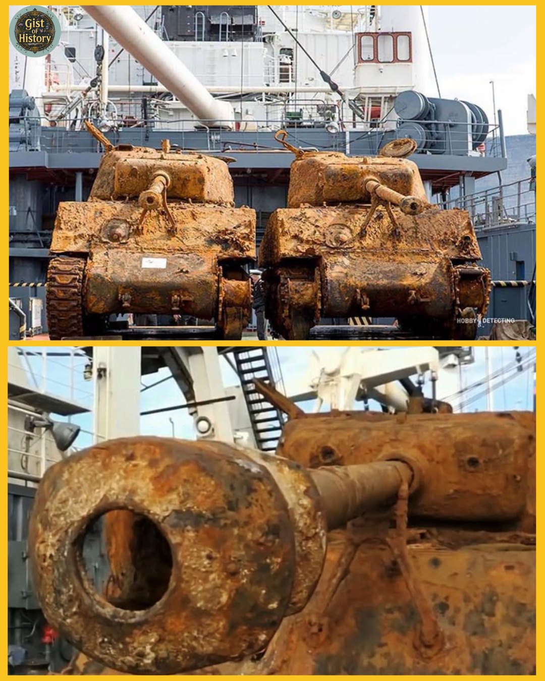 An American tank vanished into the Arctic Sea in 1945, and 70