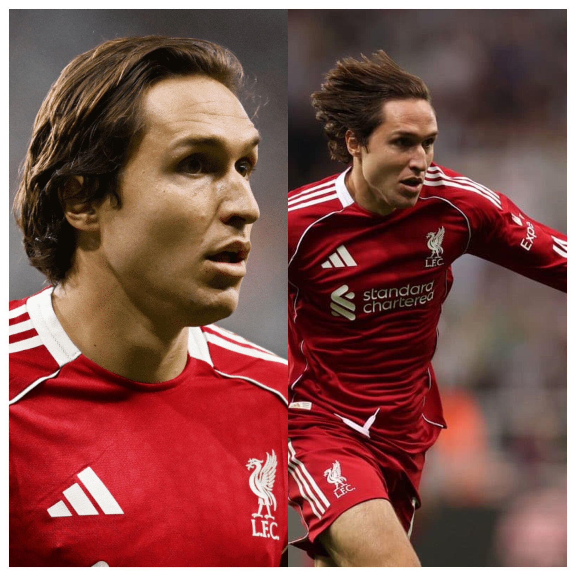 Federico Chiesa will wear the number 14 shirt for Liverpool. (📸 @LFC)