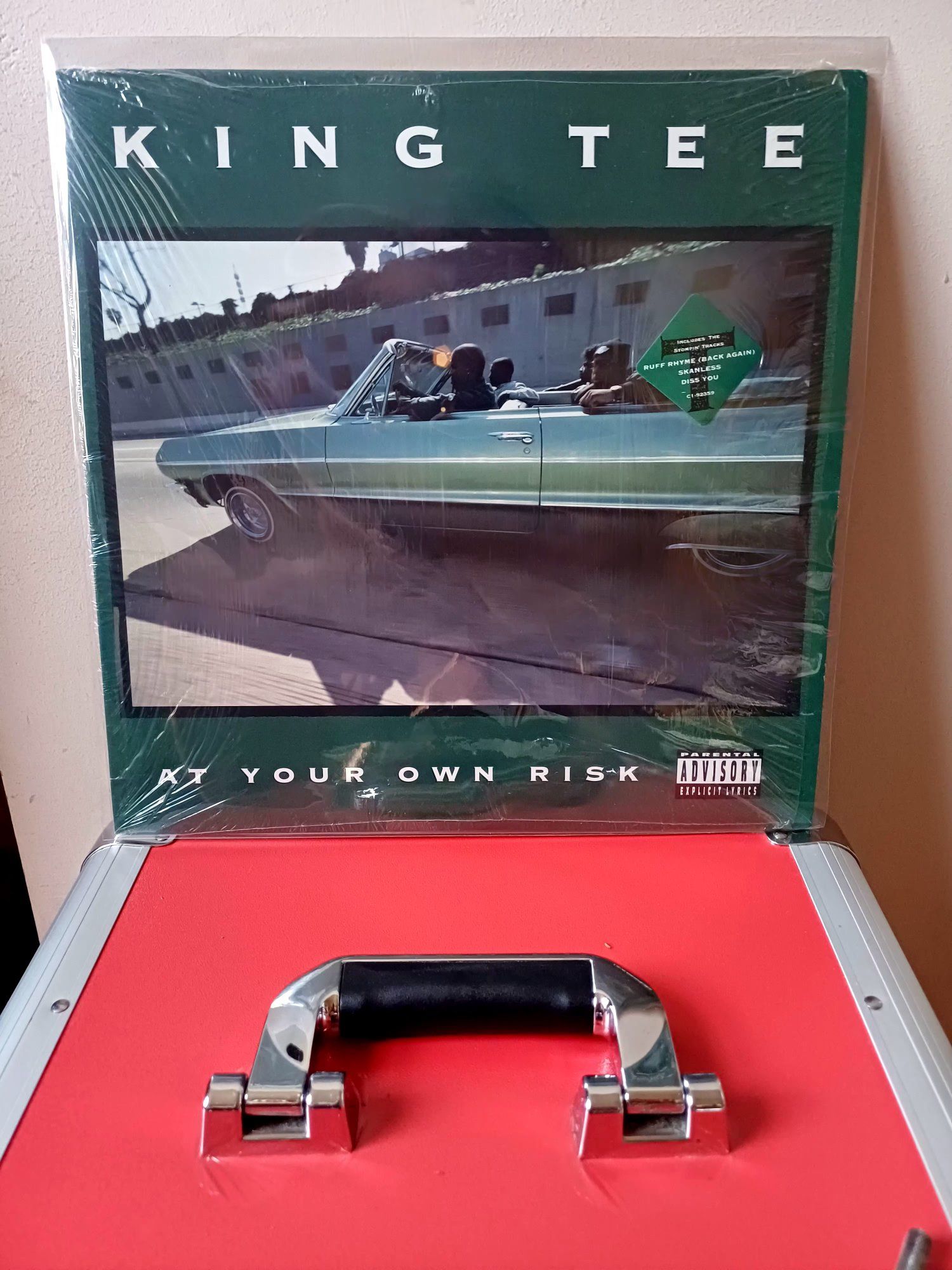 King Tee - At Your Own Risk #NowPlaying #hiphopcollector